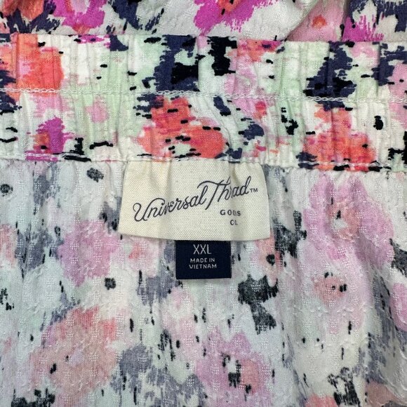 Universal Thread Floral Tiered Mini Skirt XXL - Picture 5 of 11
